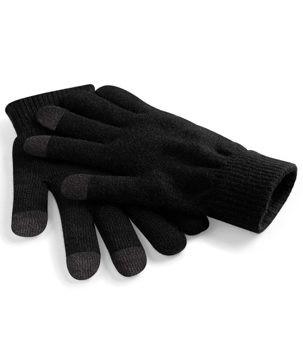 Black Touchscreen smart gloves