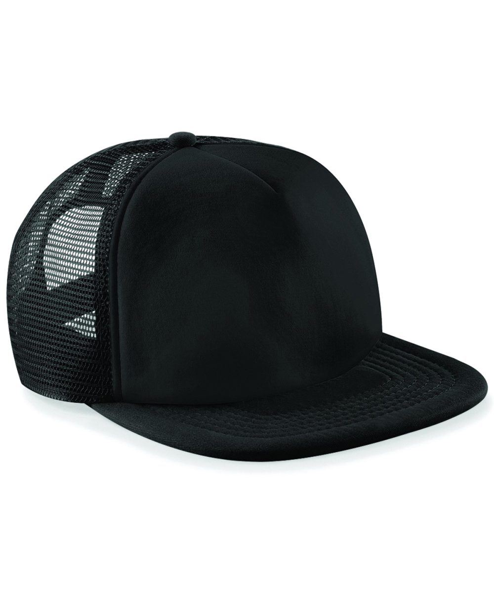 Black/Black Vintage snapback trucker