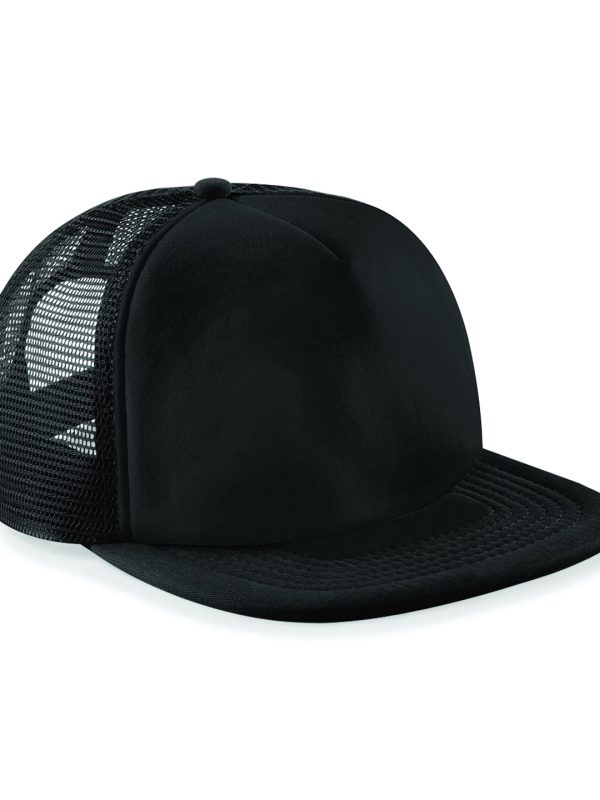 Black/Black Vintage snapback trucker