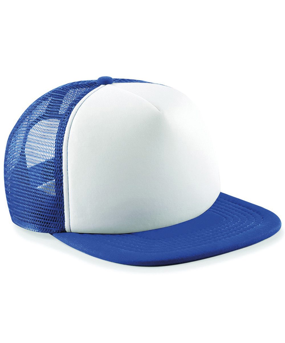 Bright Royal/White Vintage snapback trucker