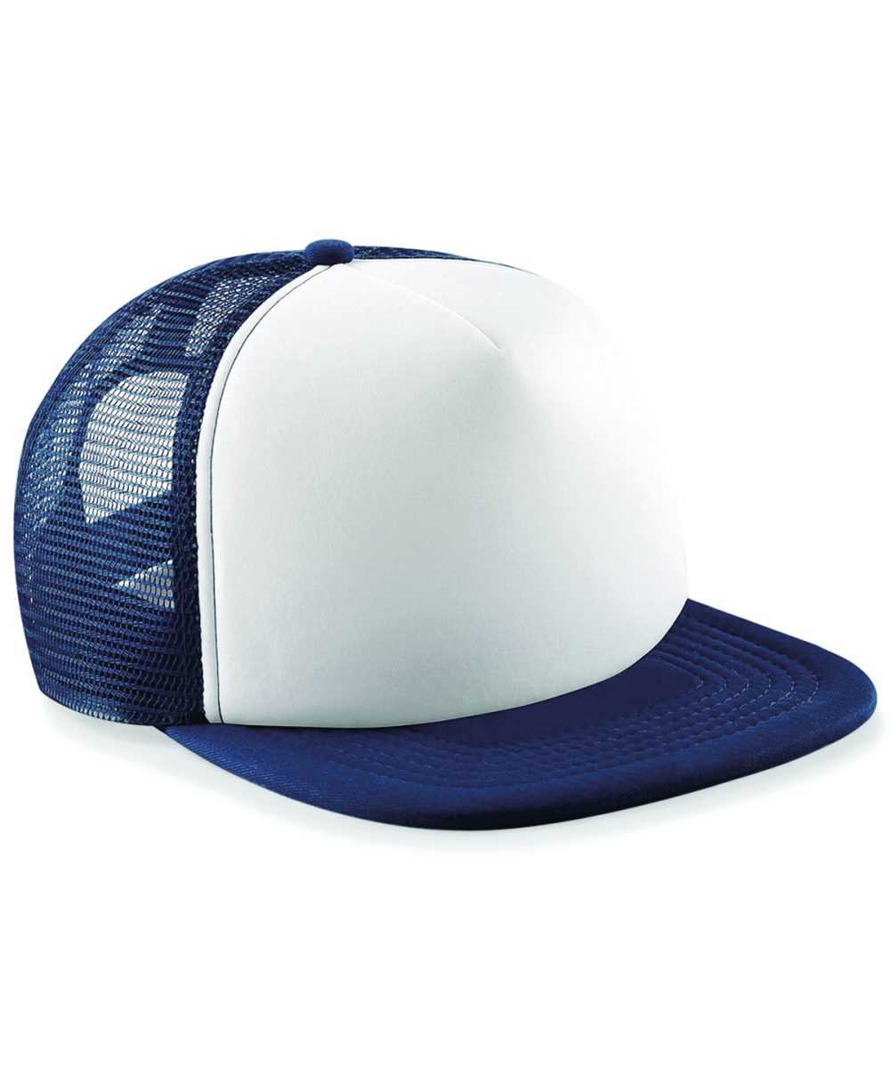 French Navy/White Vintage snapback trucker