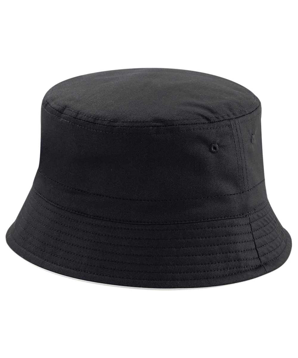 Black/Light Grey Reversible bucket hat