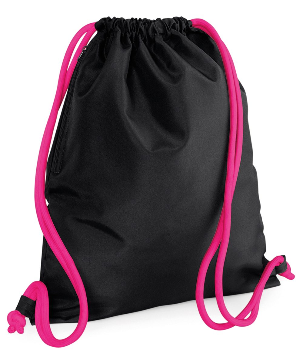 Black/Fuchsia Icon gymsac