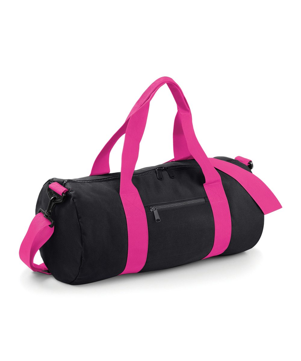 Black/Fuchsia Original barrel bag