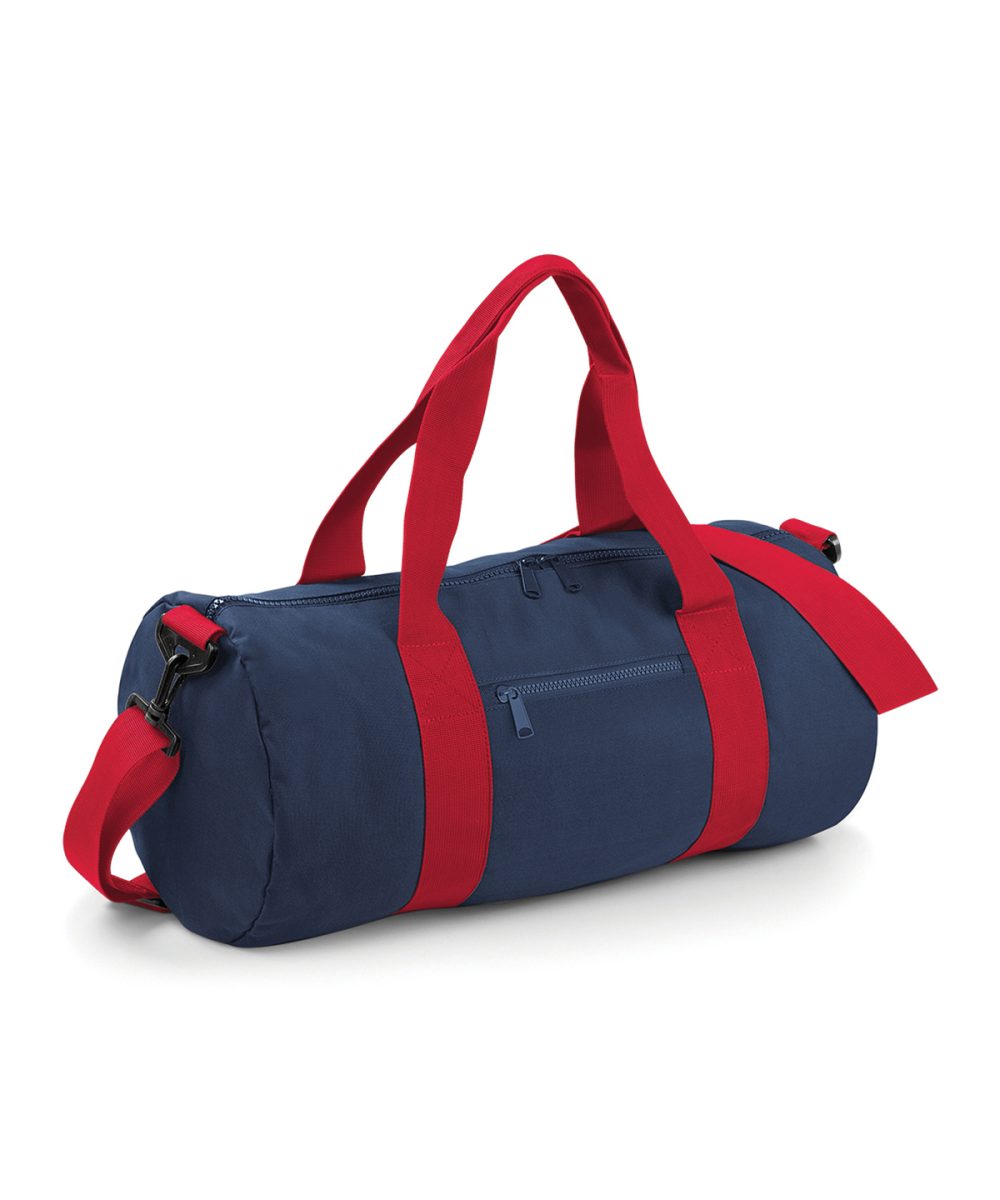 French Navy/Classic Red Original barrel bag