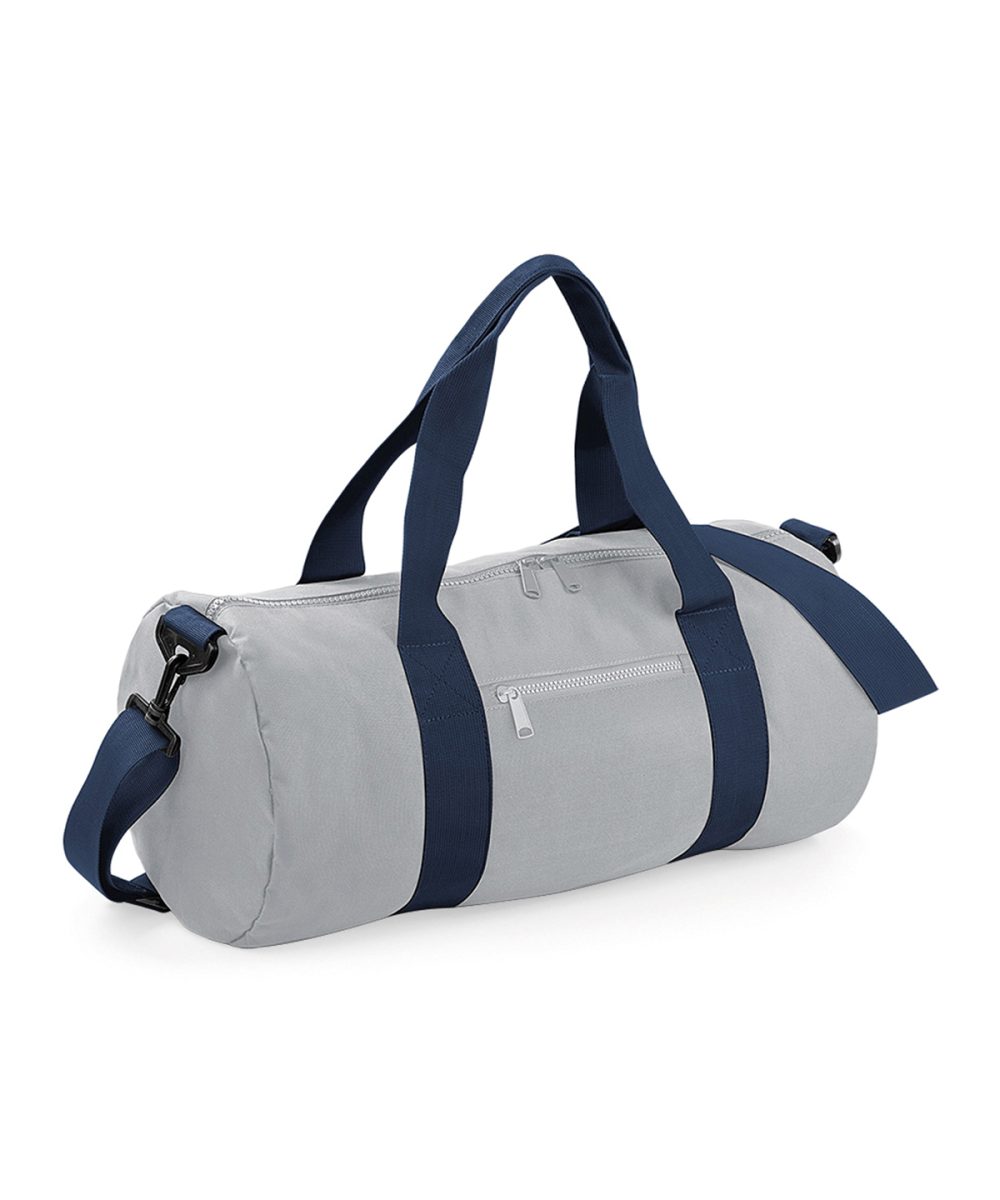 Light Grey/French Navy Original barrel bag