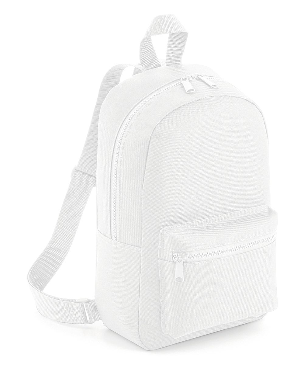 White Mini essential fashion backpack