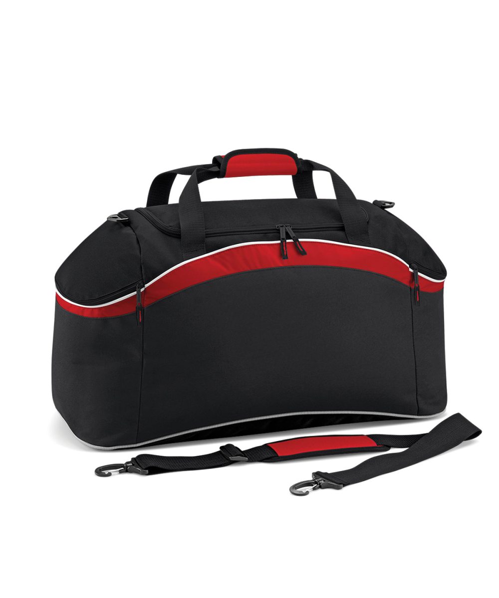 Black/Classic Red/White Teamwear holdall