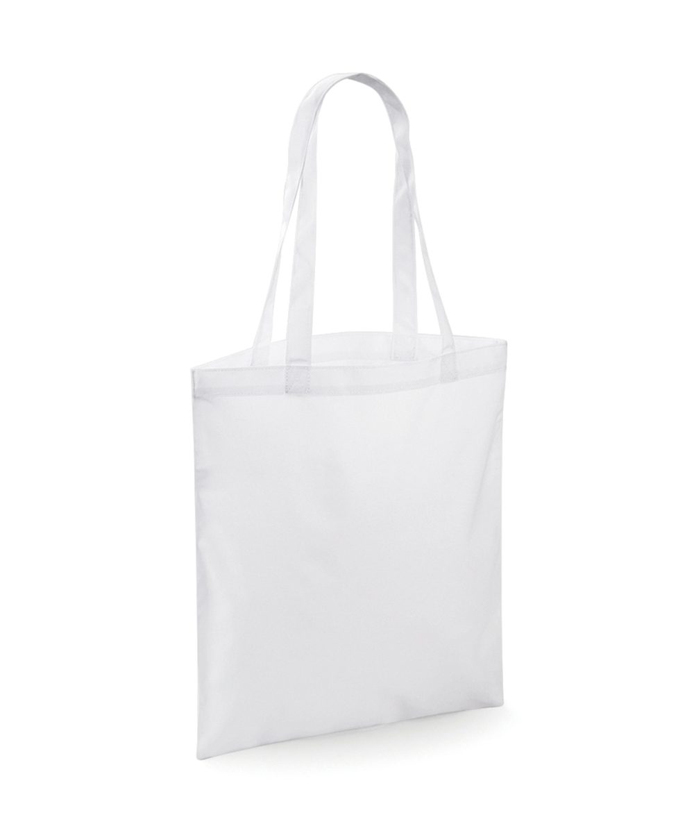 White Sublimation shopper