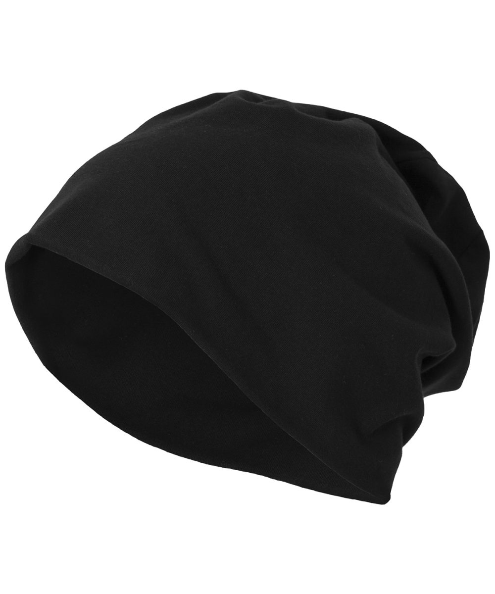 Black Jersey beanie