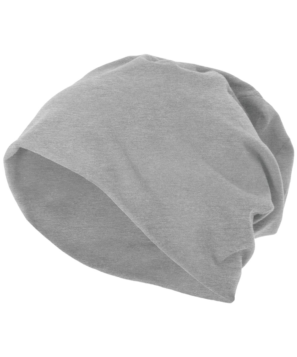 Heather Grey Jersey beanie