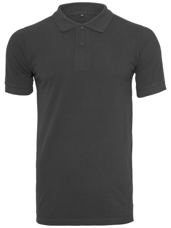 Black Piqué polo shirt