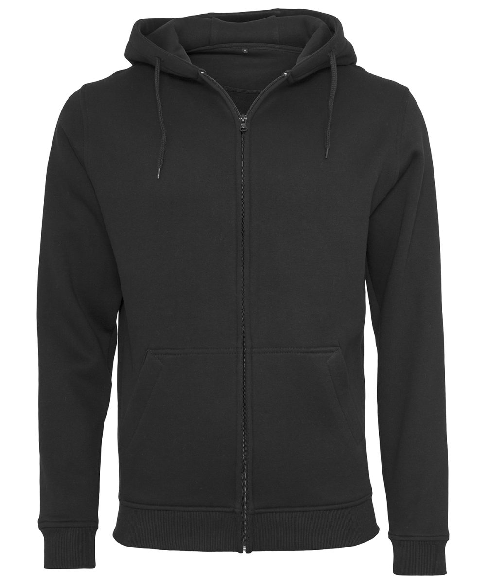 Black Heavy zip hoodie