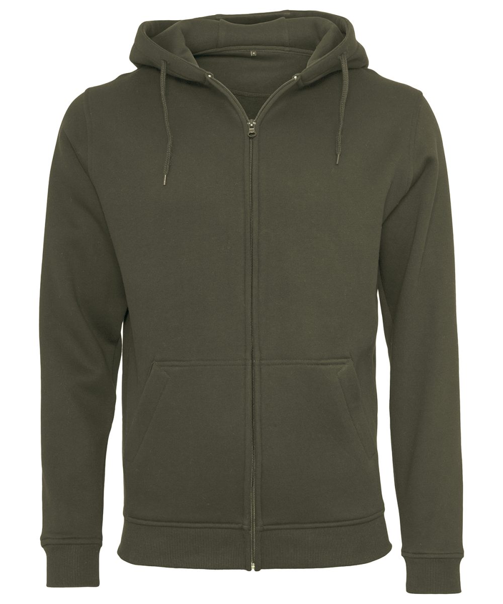 Olive Heavy zip hoodie