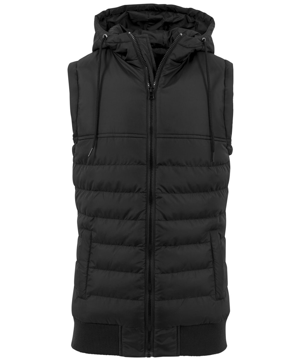 Black/Black Bubble vest