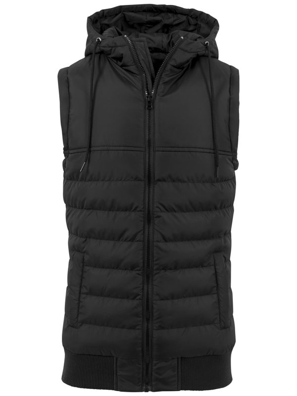 Black/Black Bubble vest