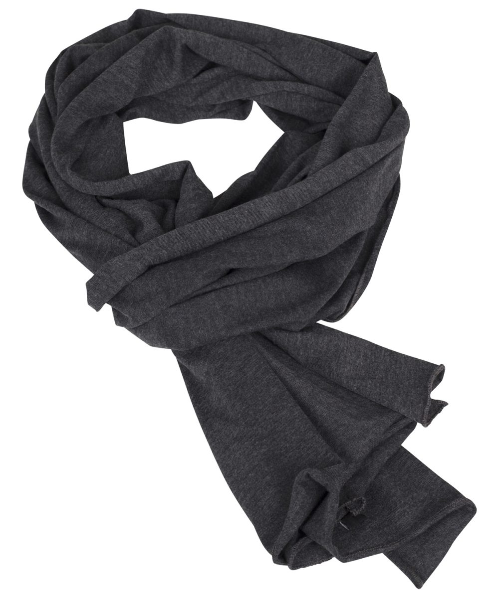 Charcoal Jersey scarf