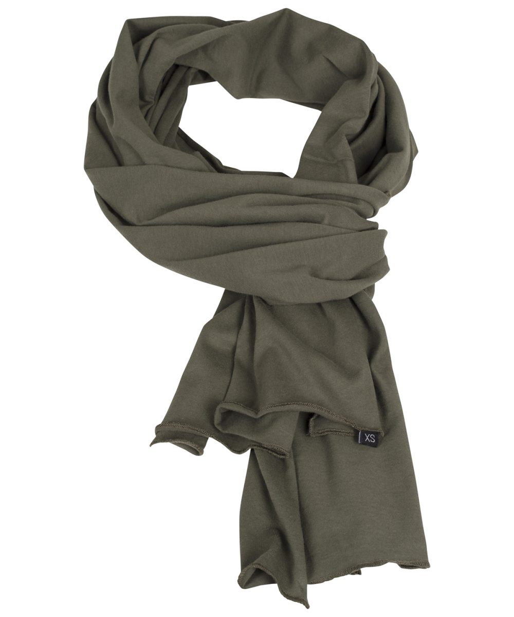 Olive Jersey scarf