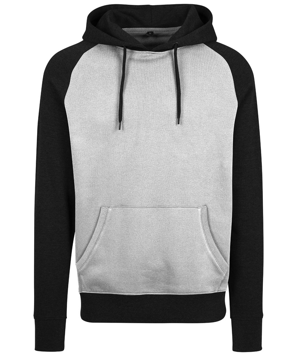 Grey/Black Raglan hoodie