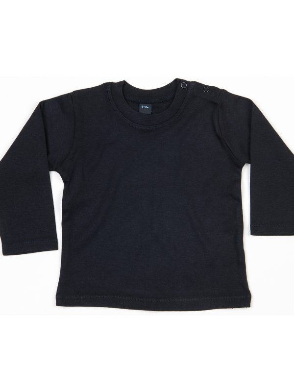 Black Baby long sleeve T