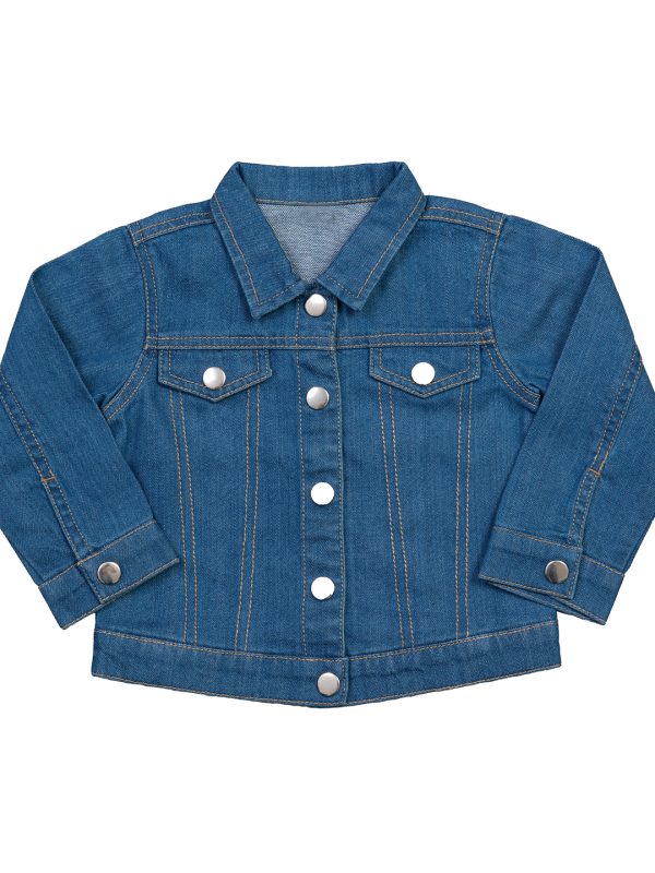 Organic Denim Baby Rocks denim jacket