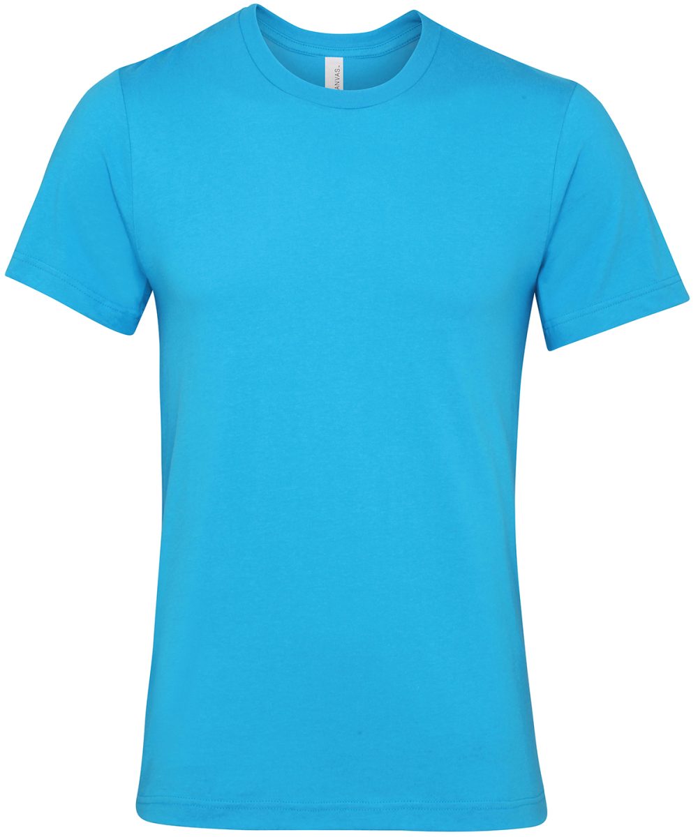 Aqua Unisex Jersey crew neck t-shirt