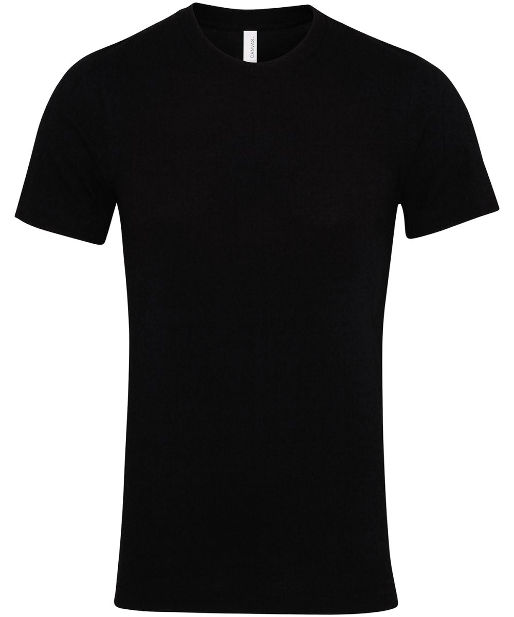 Black* Unisex Jersey crew neck t-shirt