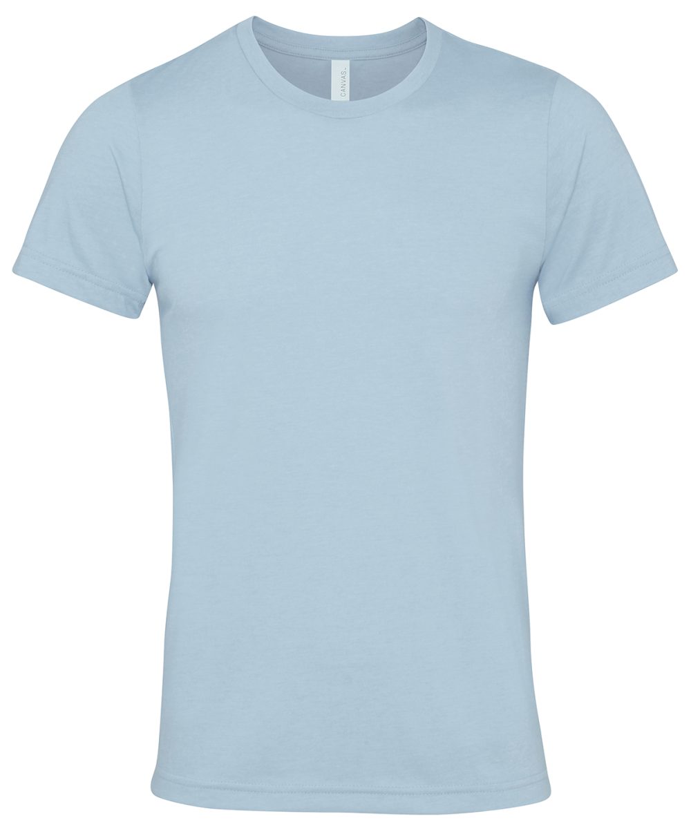 Light Blue Unisex Jersey crew neck t-shirt