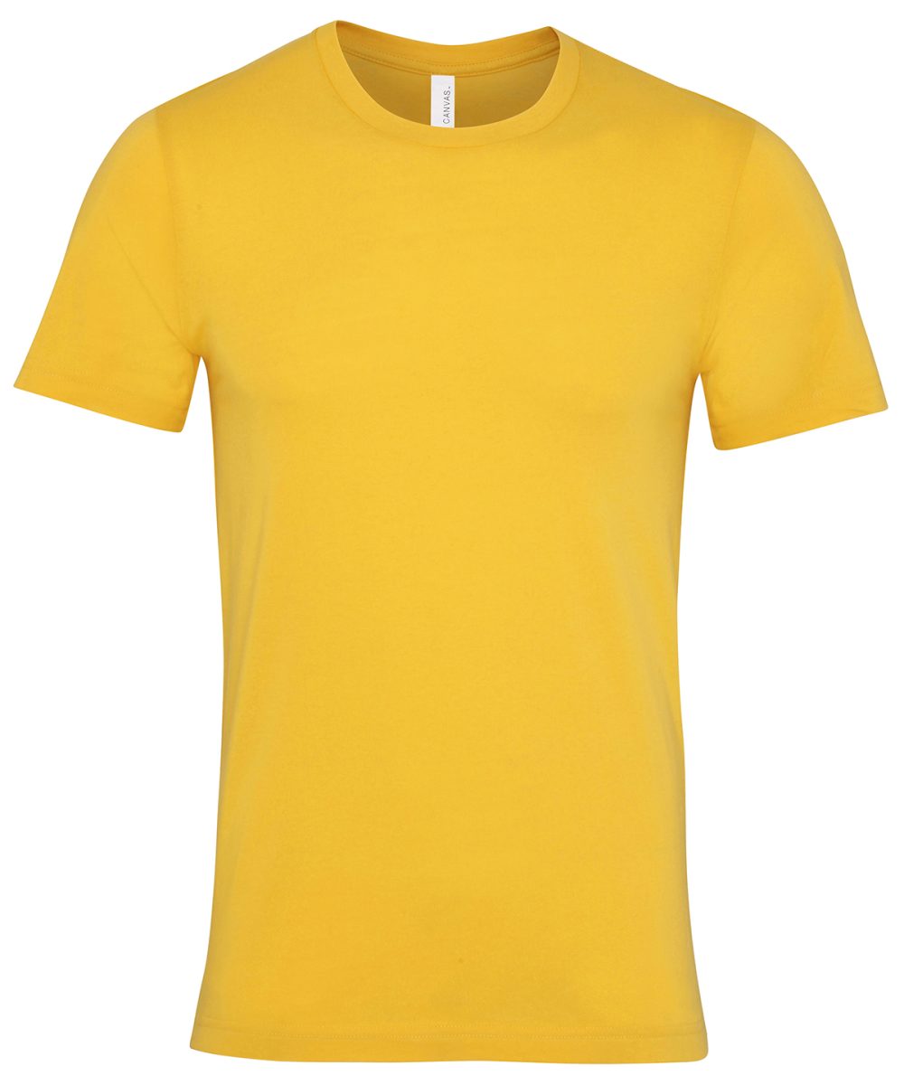 Maize Yellow Unisex Jersey crew neck t-shirt