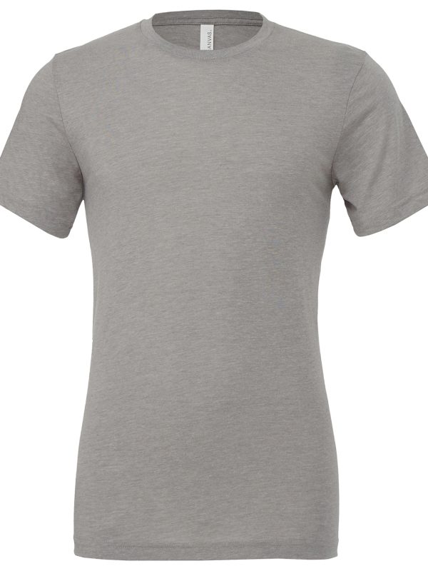 Athletic Grey Triblend Unisex triblend crew neck t-shirt