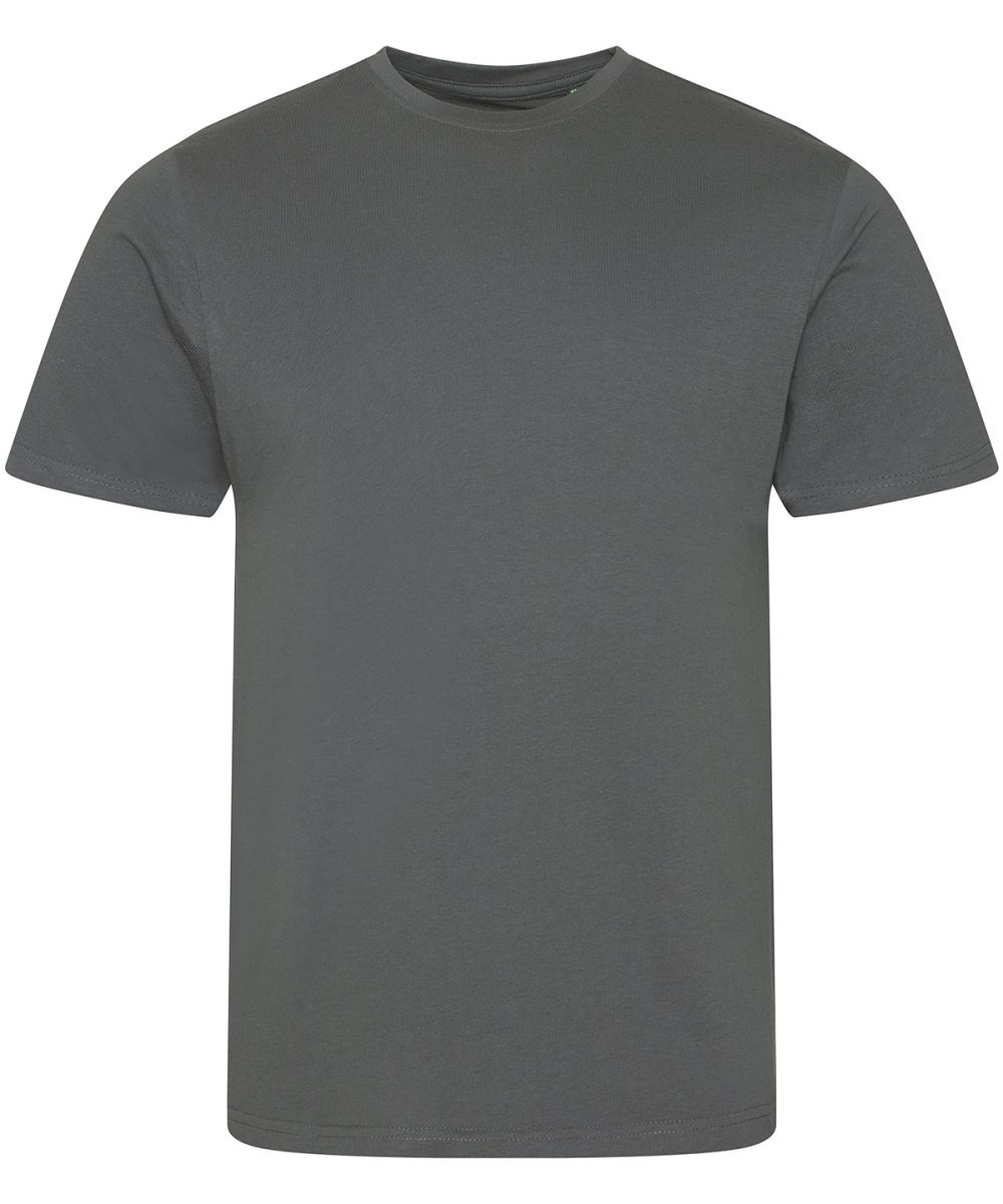 Charcoal Cascade organic tee