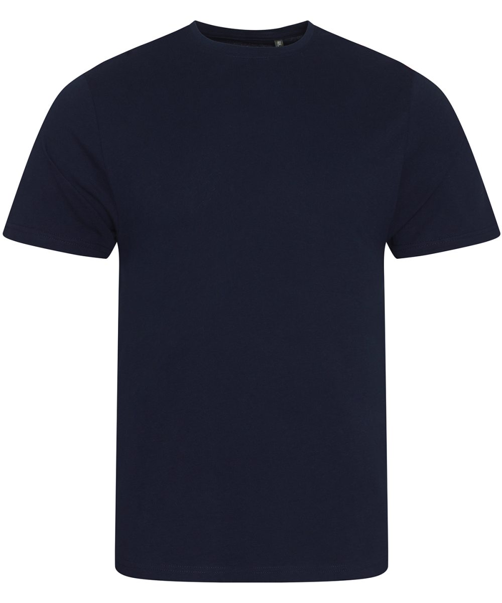 Navy Cascade organic tee