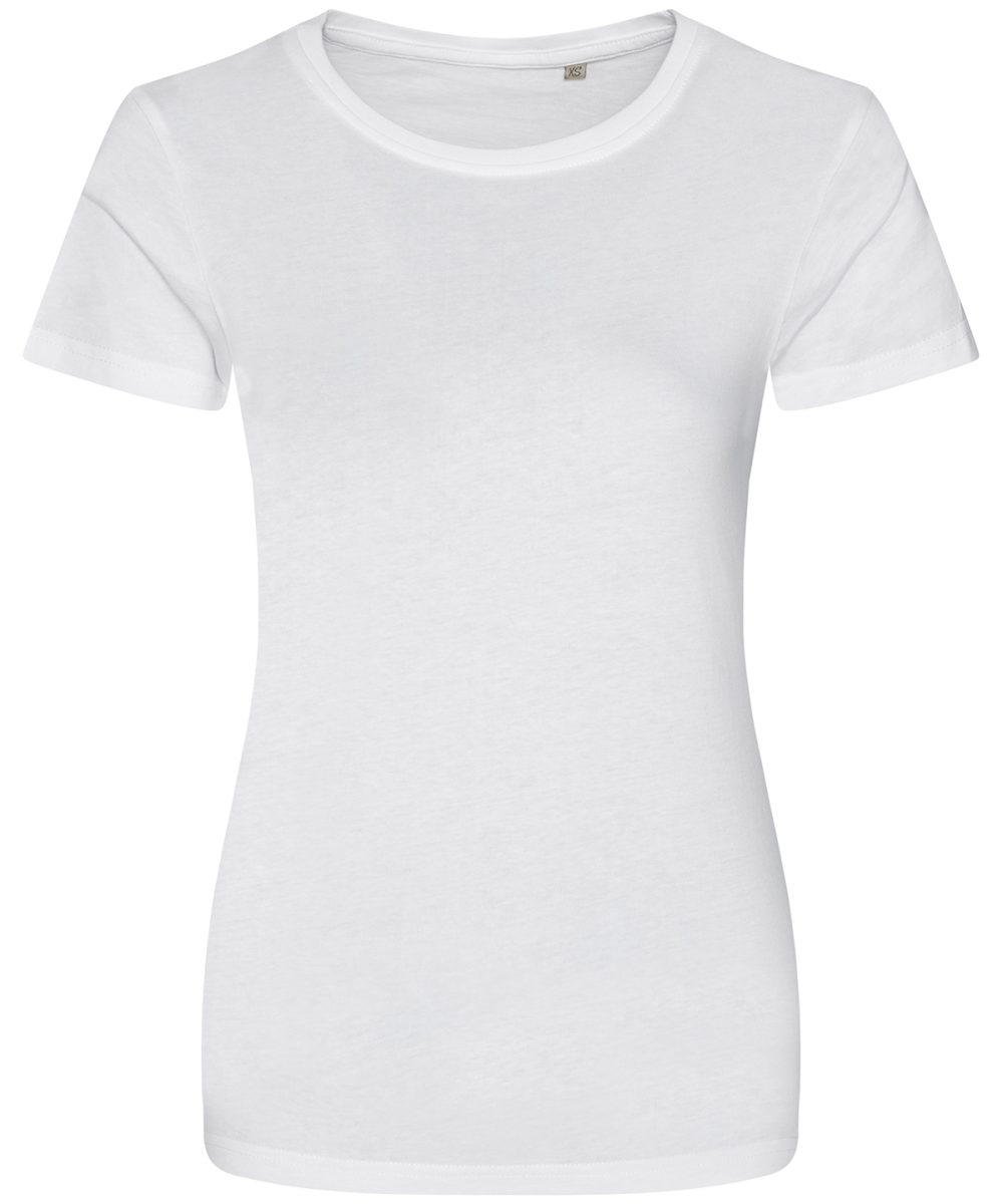 Arctic White Women's Cascade organic tee