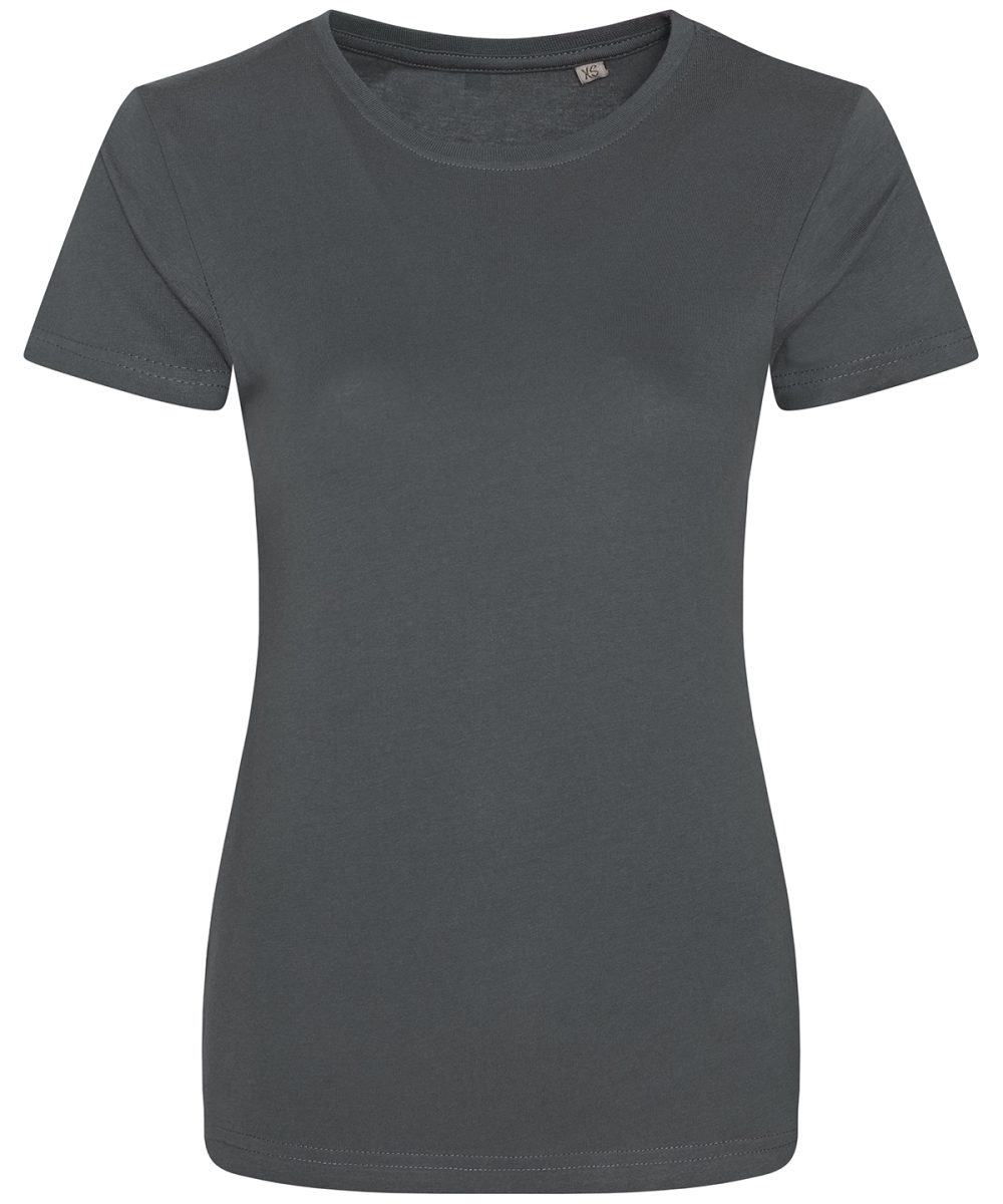 Charcoal Women's Cascade organic tee