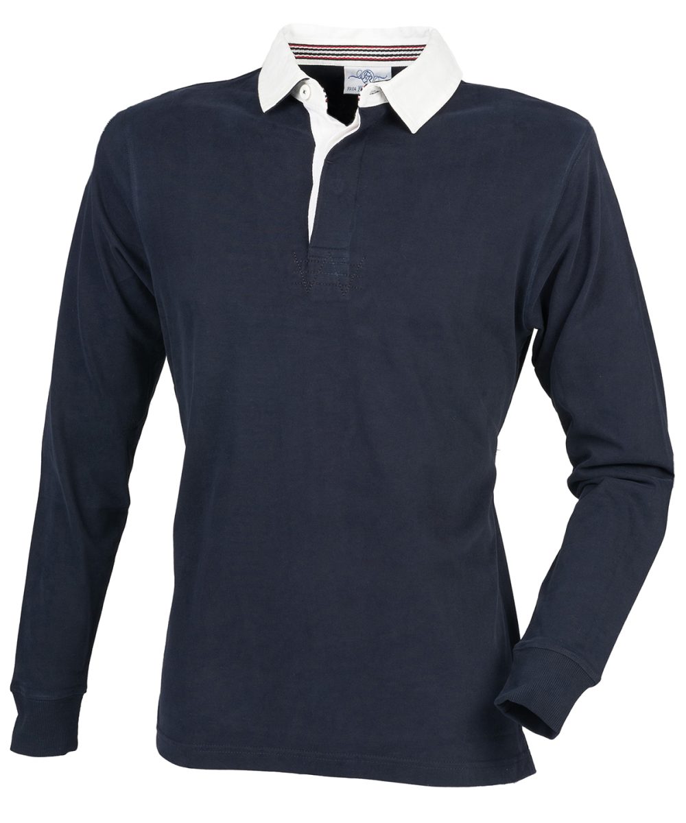 Navy Premium superfit rugby shirt