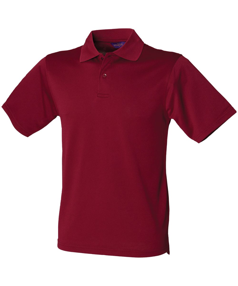 Burgundy Coolplus® polo shirt