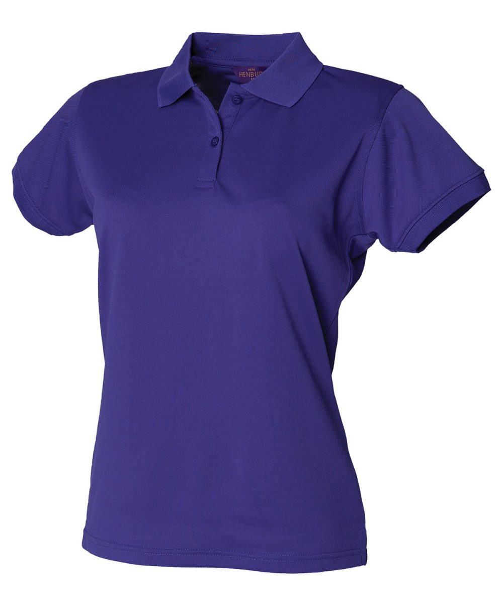 Bright Purple Women's Coolplus® polo shirt