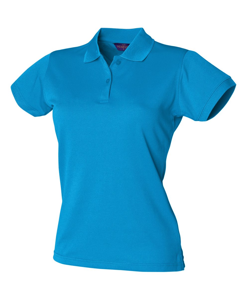 Sapphire Blue Women's Coolplus® polo shirt