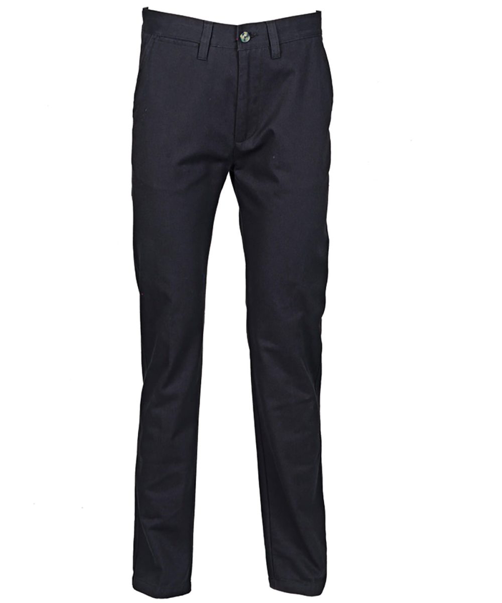 Navy Women's 65/35 flat fronted chino trousers