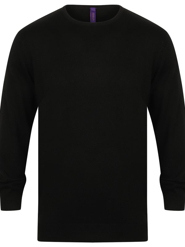 Black Crew neck jumper