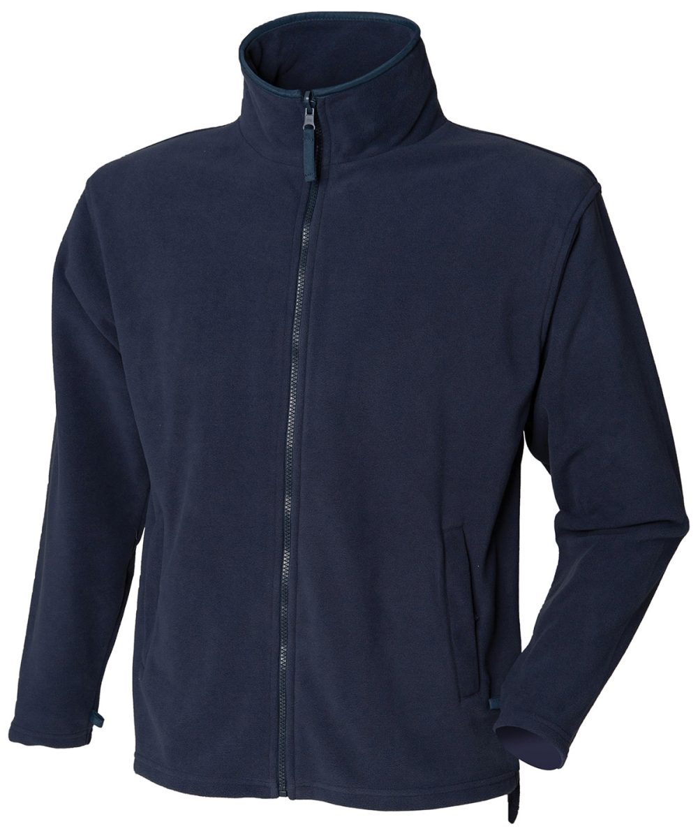 Navy* Microfleece jacket