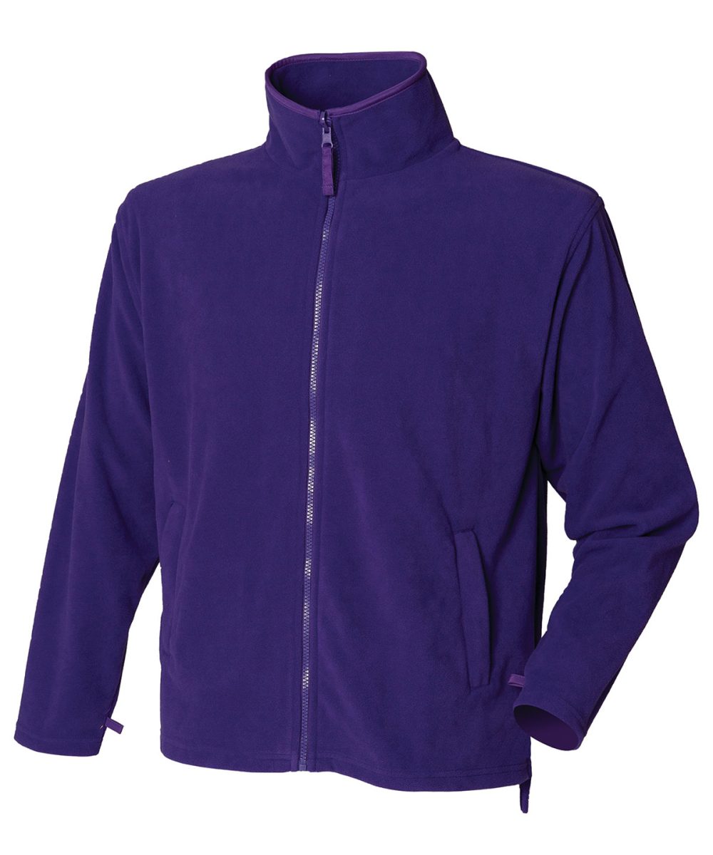 Purple Microfleece jacket