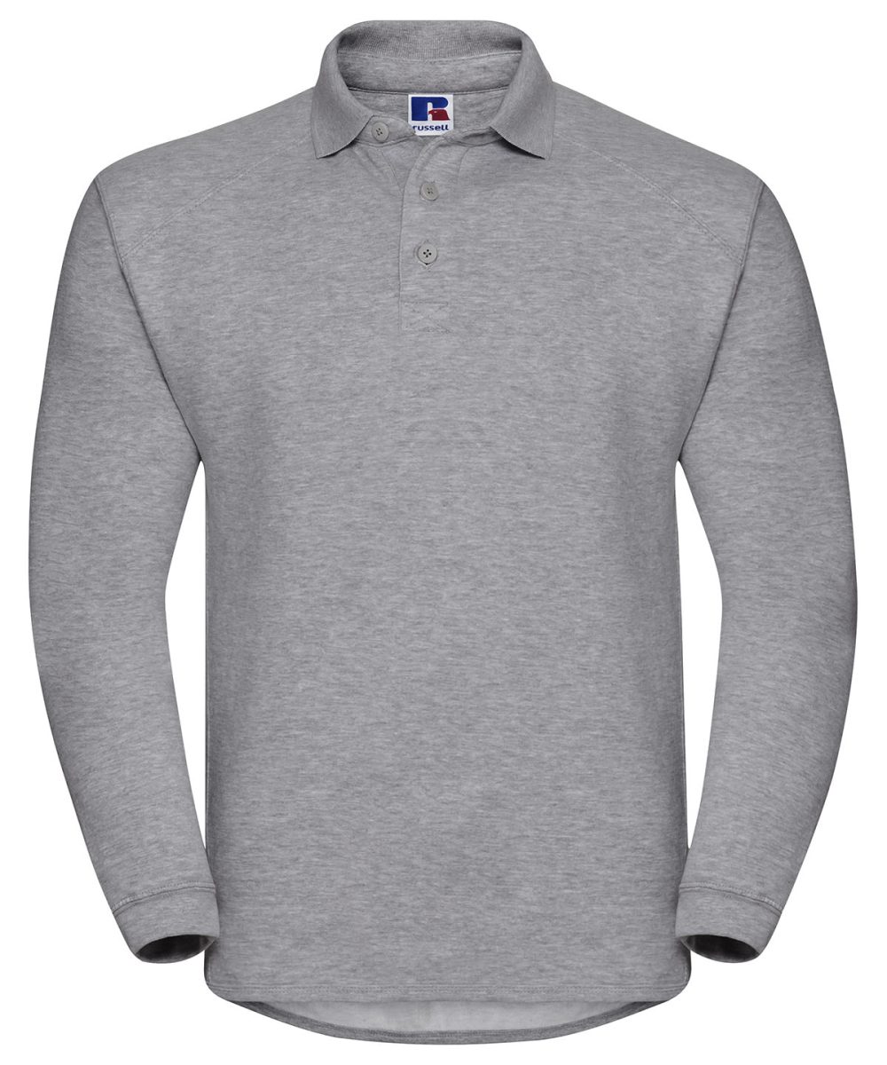 Light Oxford Heavy-duty collar sweatshirt