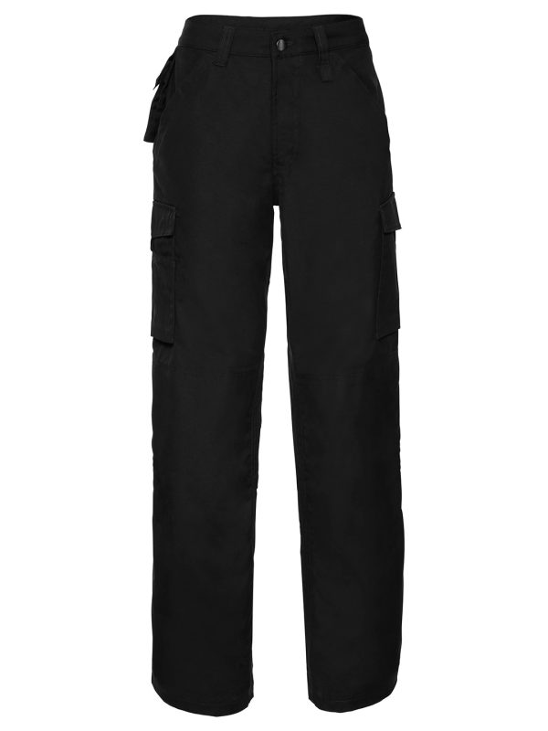 Black Heavy-duty workwear trousers