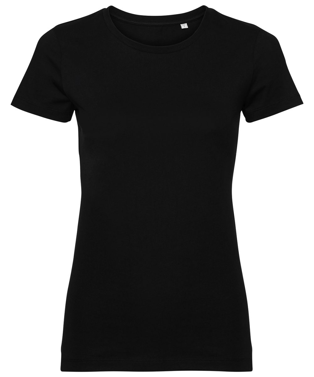 Black Women's pure organic tee