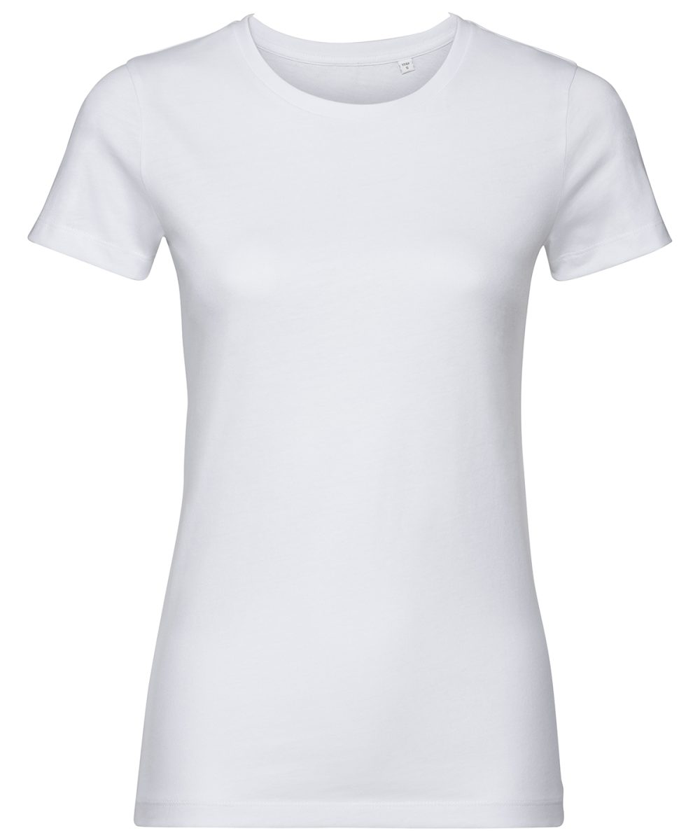 White Women's pure organic tee