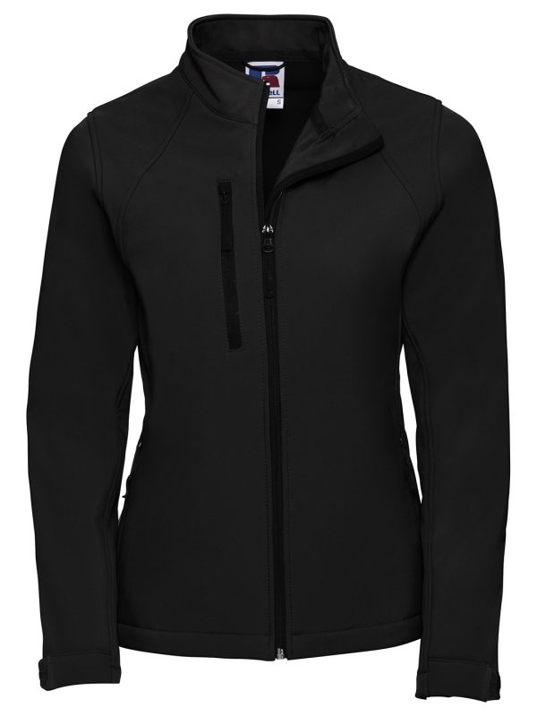 Black* Women's softshell jacket