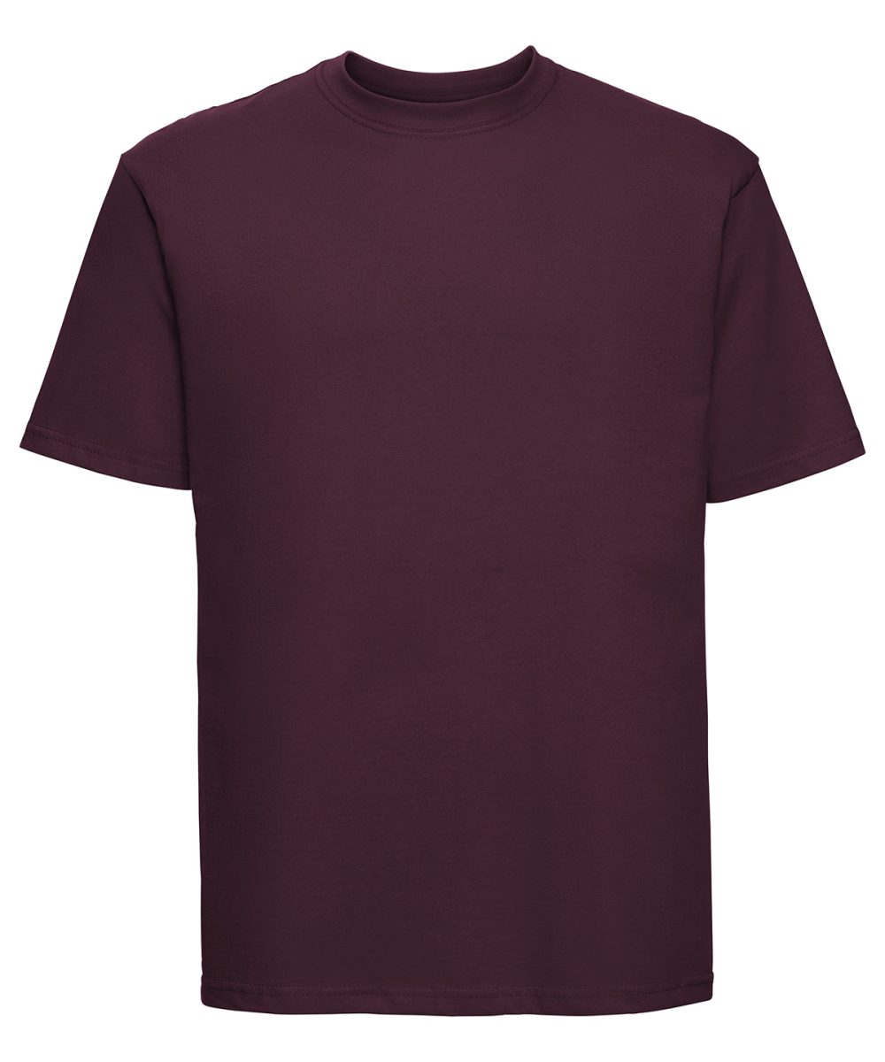 Burgundy Super ringspun classic t-shirt