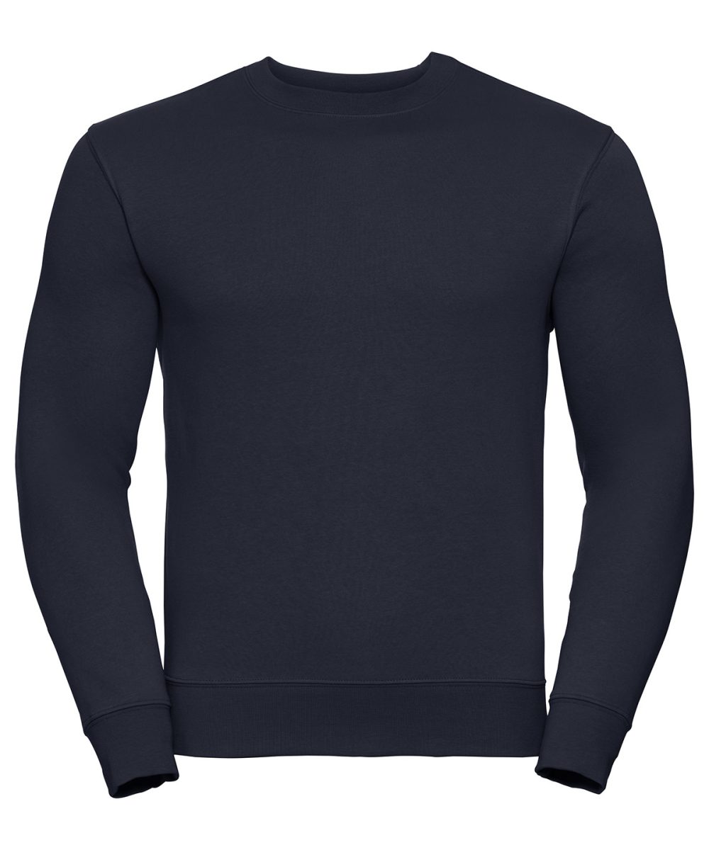 French Navy*† Set-in sleeve sweatshirt