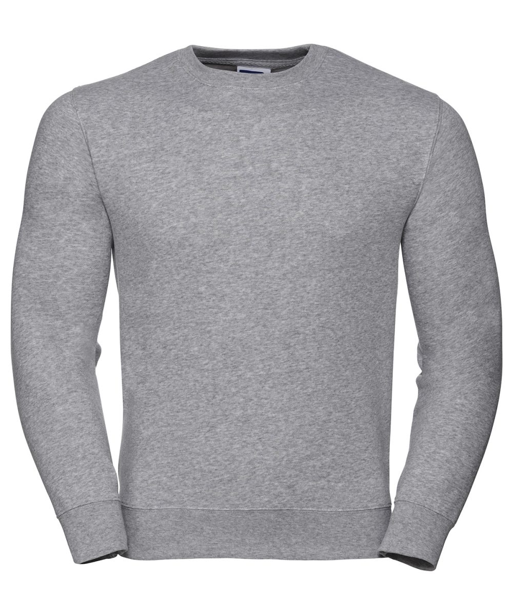 Light Oxford* Set-in sleeve sweatshirt